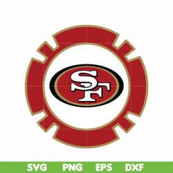 san francisco 49ers svg, 49ers svg, nfl svg, png, dxf, eps digital file nfl071020209l