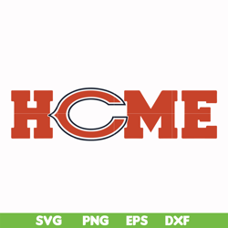 chicago bears home svg, chicago bears svg, bears svg, sport svg, nfl svg, png, dxf, eps digital file nfl111039t