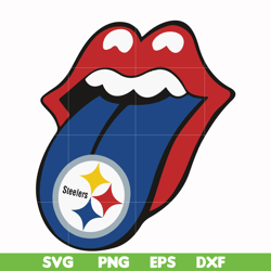 pittsburgh steelers lips svg, sport svg, nfl svg, png, dxf, eps digital file nfl1310202018t