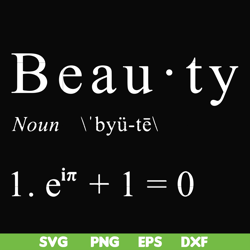 beauty noun svg, png, dxf, eps digital file oth0014