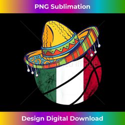 basketball mexican bball sombrero costume cinco de mayo - exclusive png sublimation download