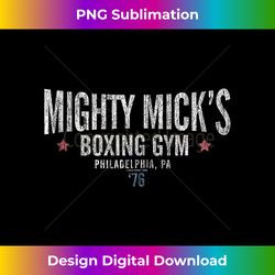 rocky mighty micks boxing gym tank top 2 - png transparent digital download file for sublimation