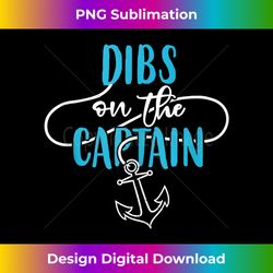 dibs on the captain - decorative sublimation png file