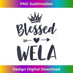 s blessed wela idea from grandchildren cute mothers day wela 1 - professional sublimation digital download