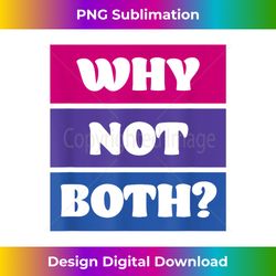 bisexual bi pride flag why not both lgbtq - digital sublimation download file