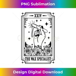 wax boss waxing esthetician the wax specialist tarot card 1 - special edition sublimation png file