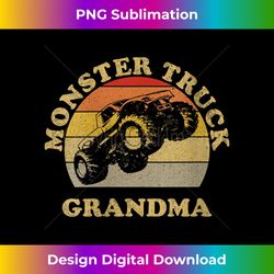 s vintage monster truck monster truck grandma retro 2 - png sublimation digital download