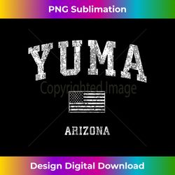 yuma arizona az t-shirt vintage american flag tee 3 - unique sublimation png download