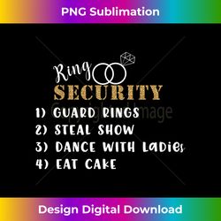 boy ring security ring bearer wedding duties list - aesthetic sublimation digital file