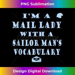 mail lady funny rural carrier & city carrier postal worker 1 - vintage sublimation png download