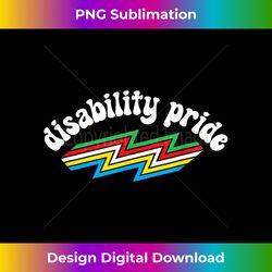 disabled pride proud handicap disability pride month flag - classic sublimation png file