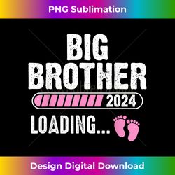 brother loading 2024 baby announcement promoted to brother - vibrant sublimation digital download