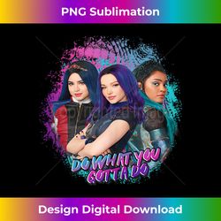 disney descendants 3 do what you gotta do tank top - elegant sublimation png download