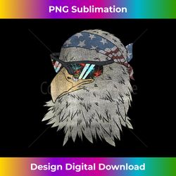 biker eagle flag bandana firework shades graphic - instant sublimation digital download