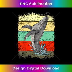 retro killer whale 1 - elegant sublimation png download