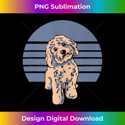 retro cockapoo dog illustration cockapoo owner love 2 - instant sublimation digital download