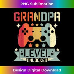 mens pregnancy announcement grandpa level unlocked grandpa - digital sublimation download file