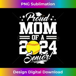 proud mom of a 2024 senior softball graduation - exclusive png sublimation download