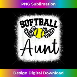 personalized softball heart cute aunt softball 1 - unique sublimation png download
