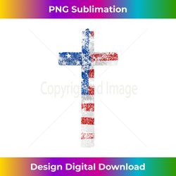 american flag usa cross christian faith patriotic - sublimation-ready png file