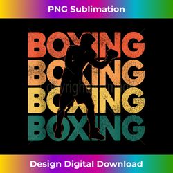 boxing retro vintage boxing tank top - unique sublimation png download