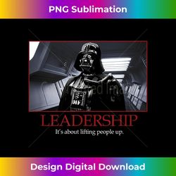 star wars darth vader leadership inspirational poster photo 1 - professional sublimation digital download