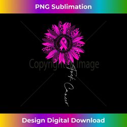 fuck cancer sunflower pink breast cancer awareness - trendy sublimation digital download