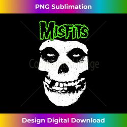 misfits u2013 green skull logo - decorative sublimation png file