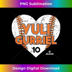 yuli gurriel - heart baseball - apparel - 2