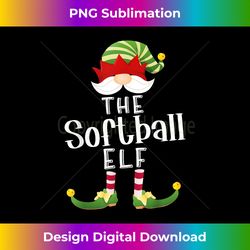 softball elf group christmas funny pajama party 1 - premium sublimation digital download