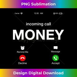 incoming call money is calling illustration graphic designs - high-resolution png sublimation file