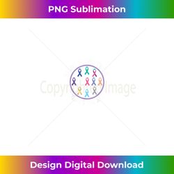 proud supporter curing all cancers ribbons awareness - high-quality png sublimation download