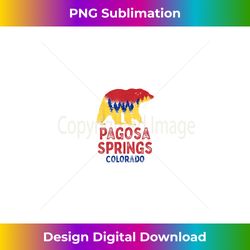 pagosa springs colorado rocky mountains co bear - premium sublimation digital download