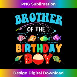 brother of the birthday boy sea fish ocean animals aquarium - premium sublimation digital download