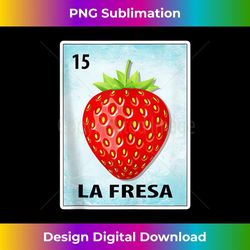 la fresa mexican strawberry cards - signature sublimation png file