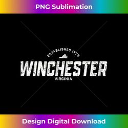 winchester virginia va vintage athletic sports logo 1 - stylish sublimation digital download