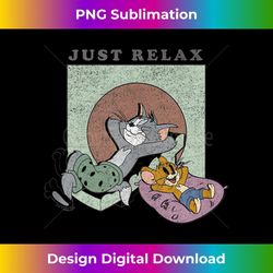 tom and jerry just relax distressed summer friends 1 - artistic sublimation digital file