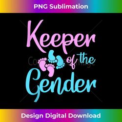 keeper of the gender reveal t baby announcement party 1 - high-resolution png sublimation file