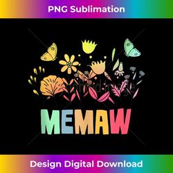 retro vintage floral memaw for mothers day 2 - instant sublimation digital download