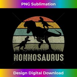 nonno dinosaur t rex nonnosaurus 2 kids family matching 2 - instant sublimation digital download