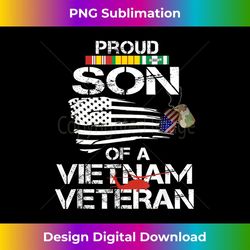 proud son of a vietnam veteran father's day 2 - trendy sublimation digital download