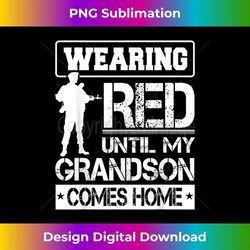 red friday for my grandson military troops deployed wear 2 - exclusive png sublimation download