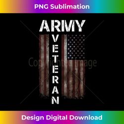 cool american (usa) flag - proud us army veteran gift idea