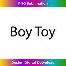 top that says - boy toy cute graphic
