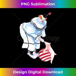 circus clown vintage clown with pig clowns - high-resolution png sublimation file