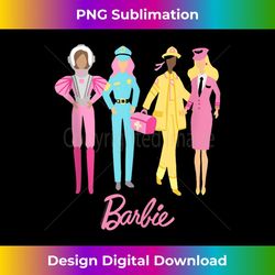 barbie 60th anniversary fashion - instant png sublimation download