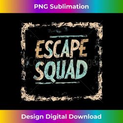 birthday party matching outfits family escape room squad - png sublimation digital download
