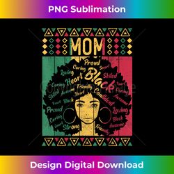 afro african american mom black history month mother - sublimation-optimized png file