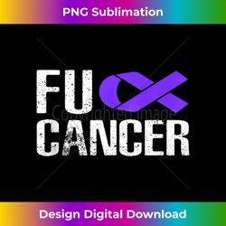 fuck cancer tshirt - fuck pancreatic cancer awareness tank top