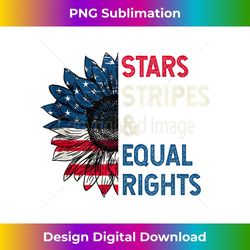 stars stripes and equal rights 4th of july women's rights tank top 2 - sublimation-ready png file